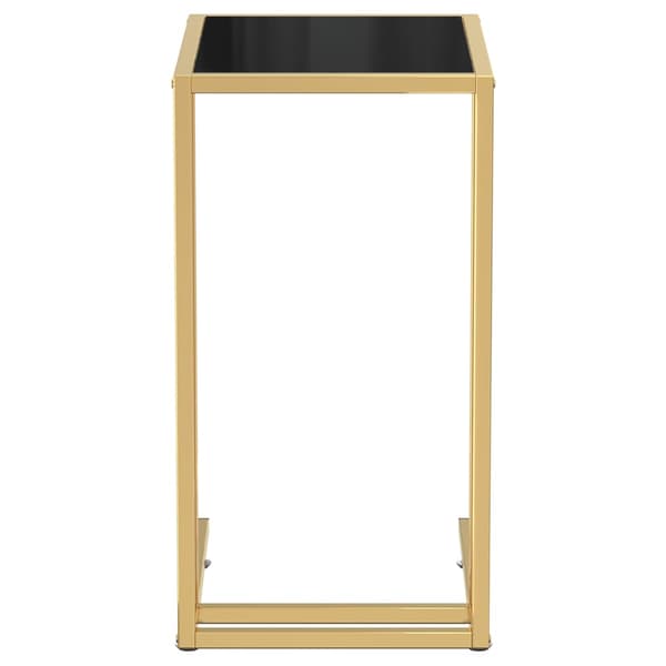 vidaXL computer sidebord sort 50x35x65 cm