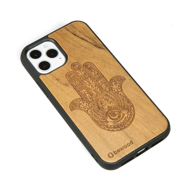 HAMSA IMBUIA Träfodral till iPhone 12 / 12 Pro