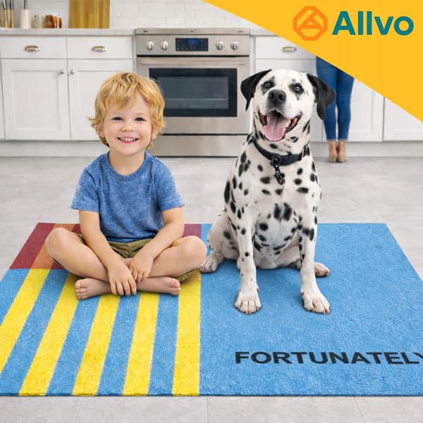 [pakke] Dørmåtte 60x90cm Moderne Vinyl Loop Måtte D28866