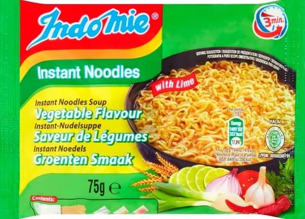 Indomie snabb grönsakssoppa 75g