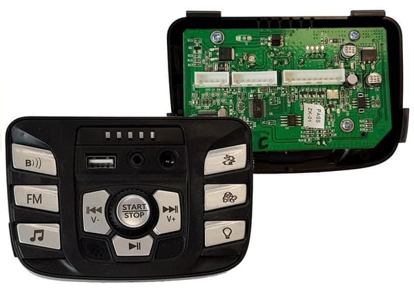 Musikpanel för batteridrivna fordon S2588