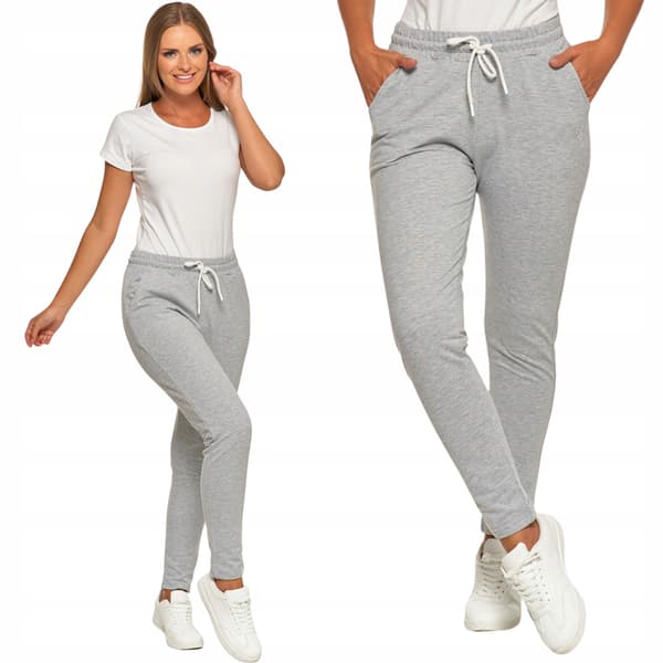 Dam Klassiska Pocket Sweatpants MORAJ S grå