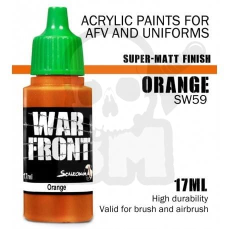 SW-59-mittakaavan väri War Front Orange