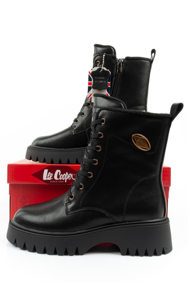 Lee Cooper Læder Sort [LCJ-25-01-3748L] år. 40