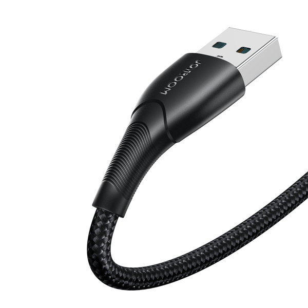 Starry Series USB-A - USB-C 3A-kabel 1m svart