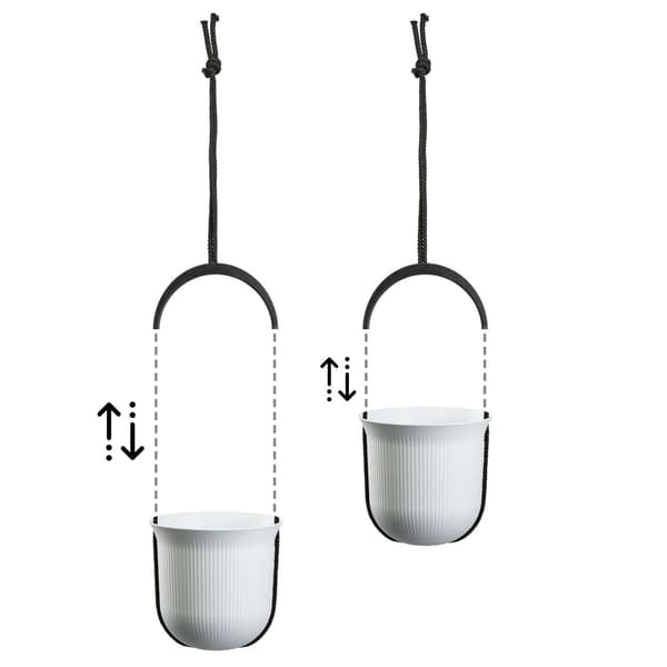 AERA HANG hängande kruka, vit, 17,9 cm