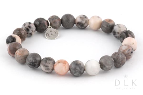 Zebra Jaspis armbånd