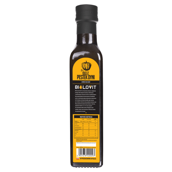 Bilovit - kurpitsansiemenöljy 250ml