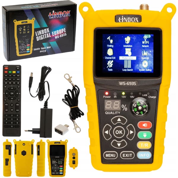 LINBOX WS-6935 DVB-S2 -SATELLIITTIMITTARIN ESIKATSELU