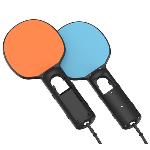 Yaxo Joy-Con baseball SET holder til NS/NS2 Inferno Orange & Hydro Blue