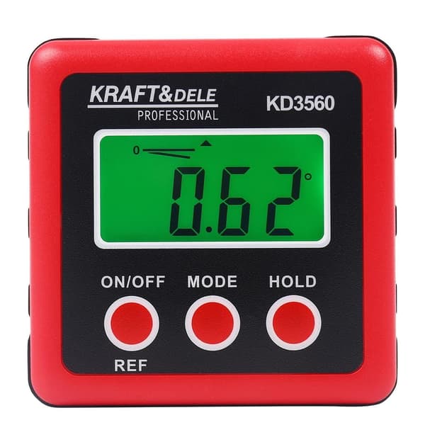DIGITAL ELEKTRONISK VINKELMÅLER MED MAGNET KD3560