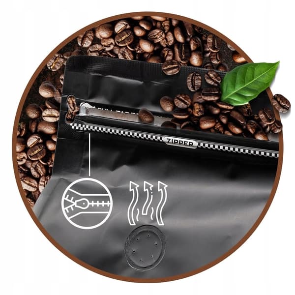 Kaffebønner 1kg x2 ROBUSTA 100% friskristede til espressomaskine + GRATIS
