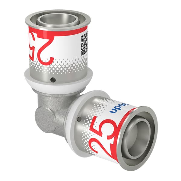 Uponor S-Press Plus vinkelstykke 25-25