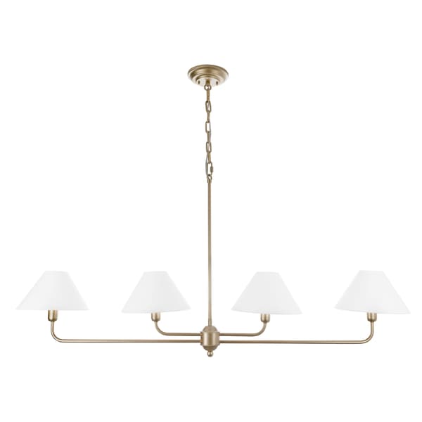 Tyylikäs kultainen pellavavalaisin - leveä