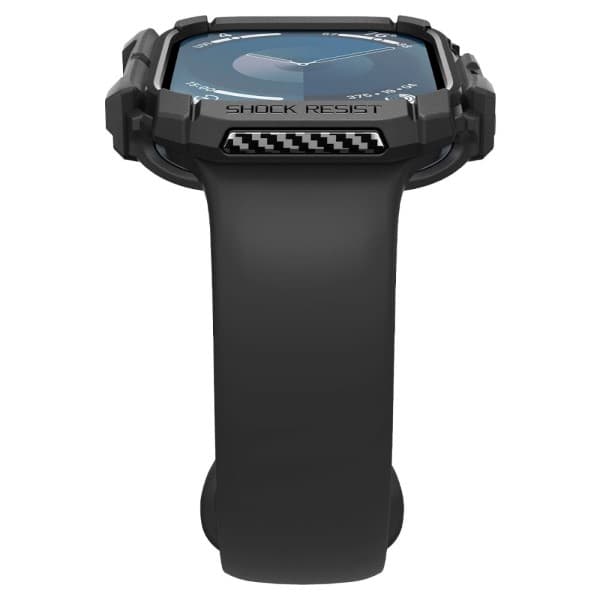 Spigen Rugged Armor-etui til Apple Watch 10 42 mm, sort