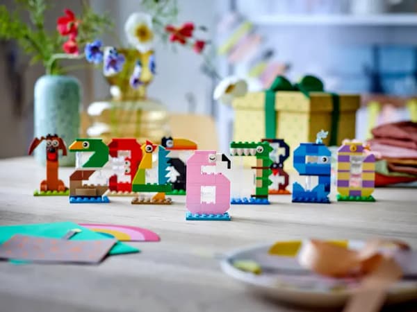 Lego Syntymäpäivänumerosetti 281 palaa (40807)