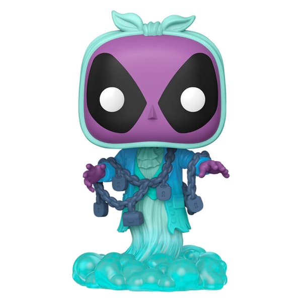 Funko POP Deadpool 1494 Deadpool som Jacob Marley Samlarfigur