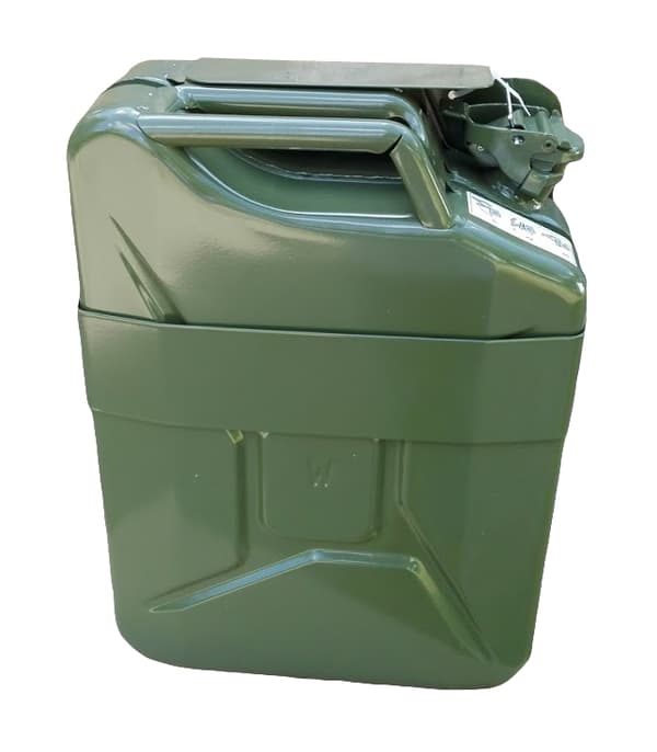20 L metalbeholder + beholderholder