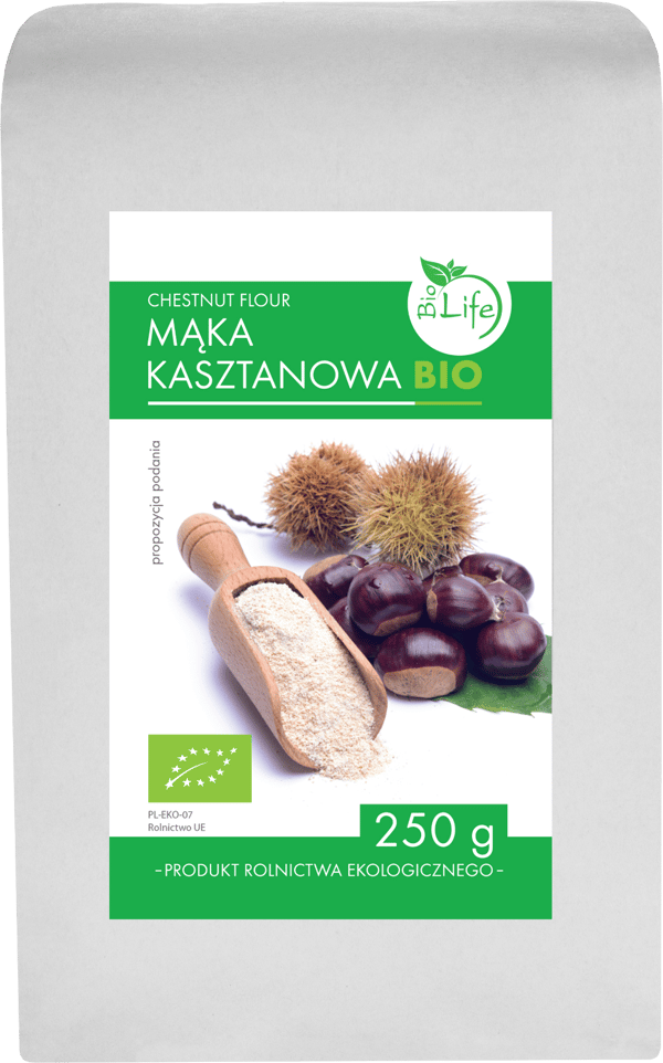 Ekologiskt kastanjemjöl 250 g