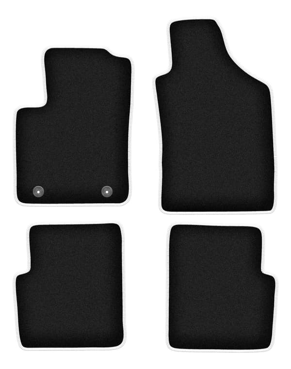 CARLUX-SILVER bilmåtter til: Ford Ka MK2 hatchback (2008-2012)