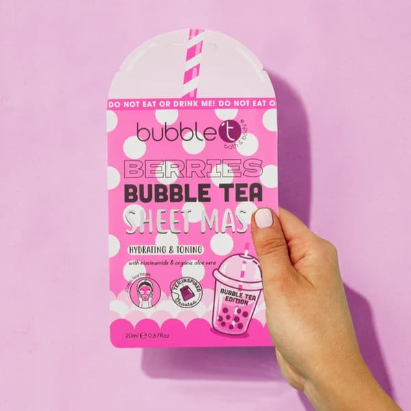 Bubble T sheet mask BÄR 20ml