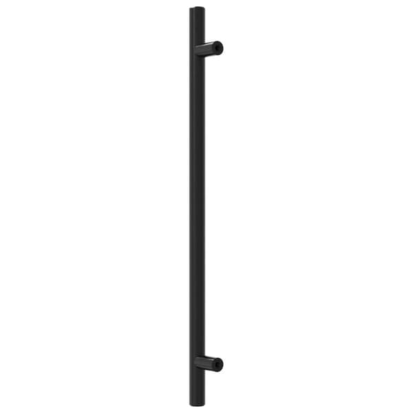 vidaXL skabsgreb 20 stk. sort 224 mm rustfrit stål