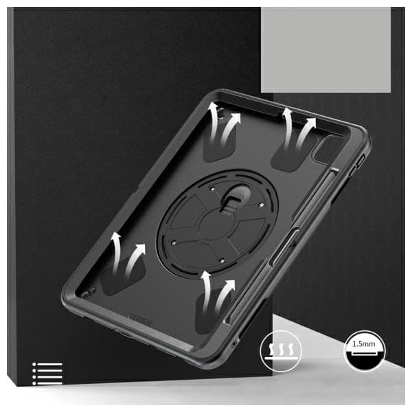 4smarts Rugged CaseGrip för iPad Pro 11" (M4, 2024)