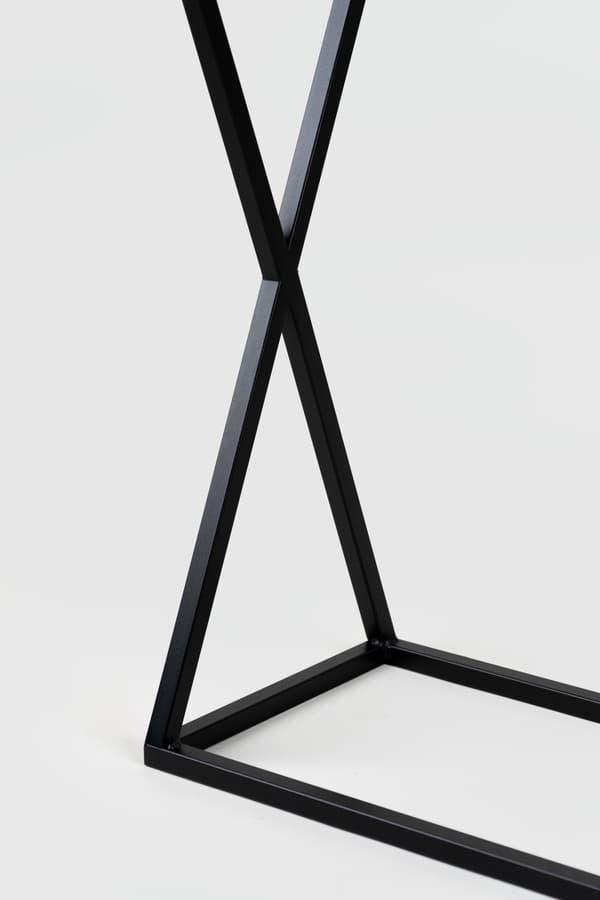 Dit Loft Design Monte sidebord 40x25x60cm sort metal