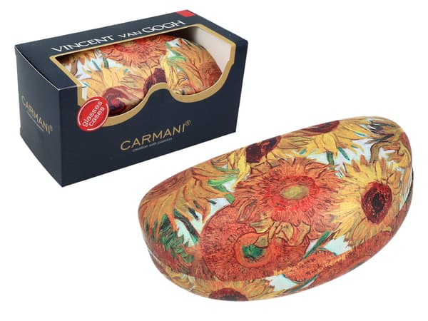 Glasögonfodral - V. van Gogh, Solrosor (carmani)