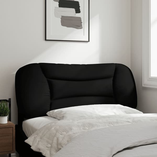 vidaXL hovedgærdehynde, sort, 100 cm, stof