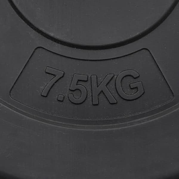 vidaXL Viktskivor, 6-pack, 30 kg, Cement