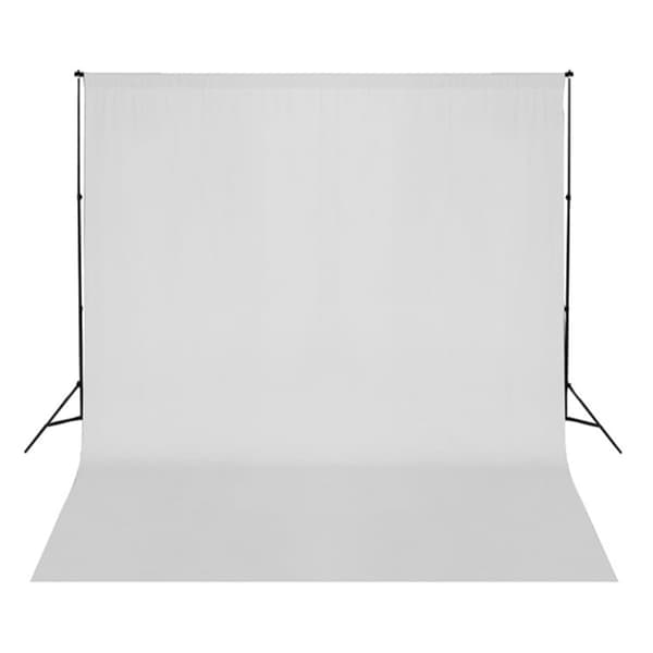 vidaXL Studiokit med softbox, bakgrund och reflektorer