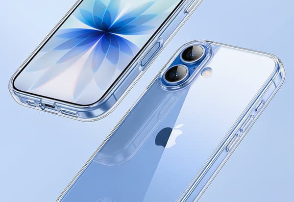 UrbanPalm iPhone 17 -kotelo, silikoni, läpinäkyvä