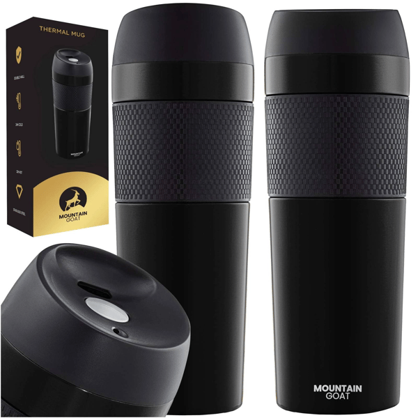 4FIZJO TRAVEL termokrus 400ml sort