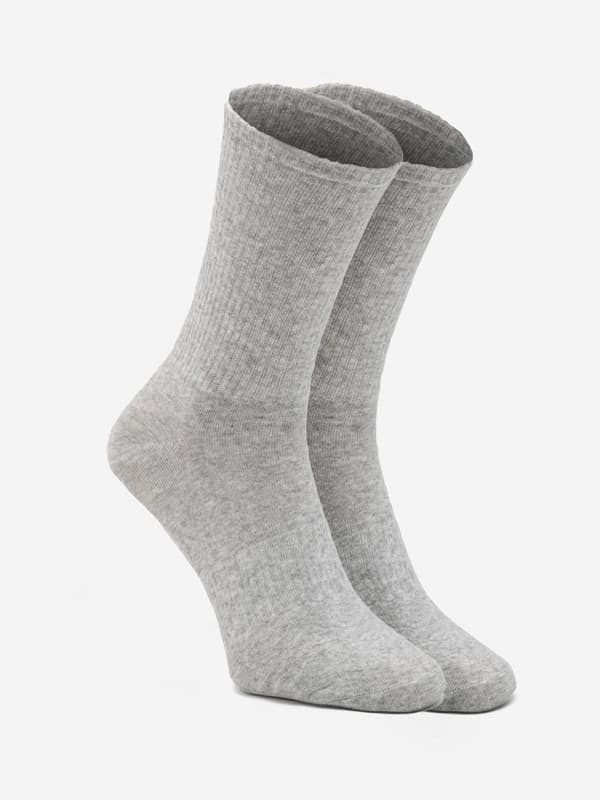 Pitkät harmaat sukat Urban Socks No Logo uni