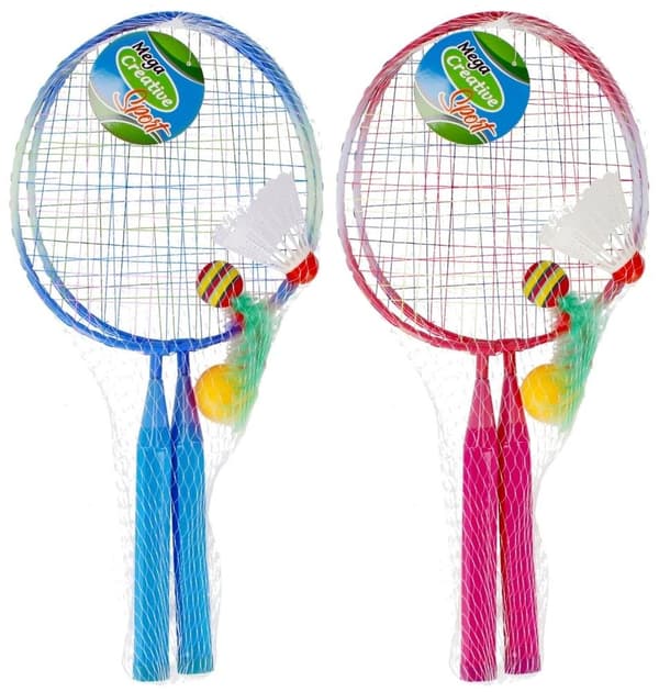 Badmintonketchere med tilbehørsmix