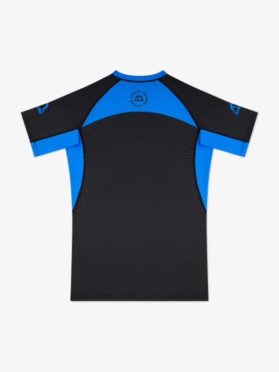 MANTO Herr Kortärmad Rashguard RANKED Blå M