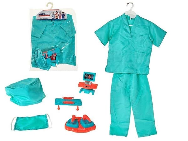 Doktorkostume med tilbehør