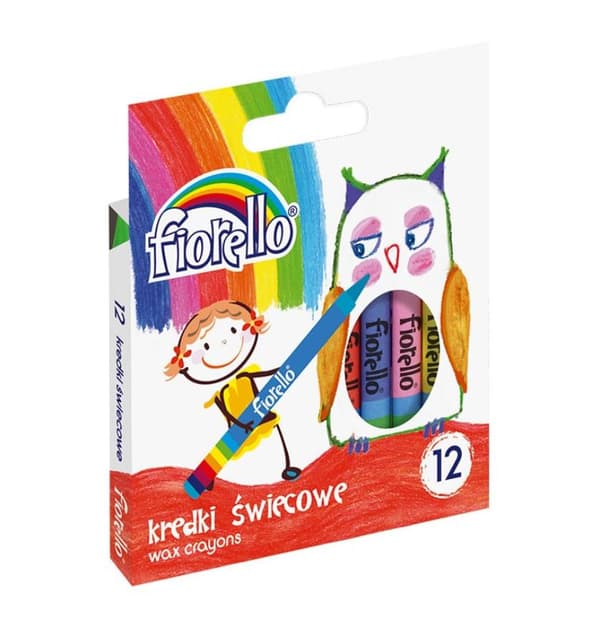 FIORELLO 12-väriset vahakynät