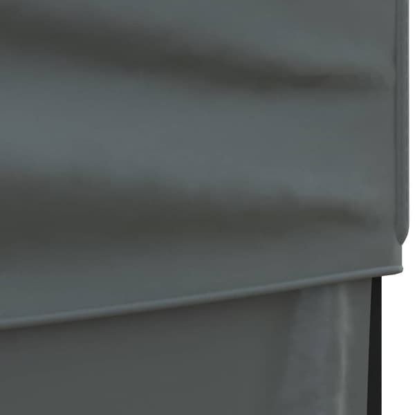 vidaXL foldbart festtelt med sider, antracit, 3x6 m