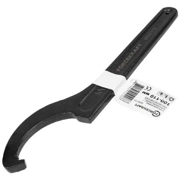 FORCEKRAFT Radial slaghakenøgle 100-110 mm Cr-Mo