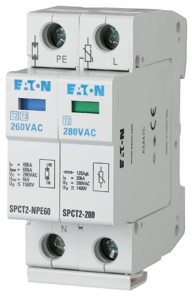 Overspændingsafleder SPCT2-280-1+NPE