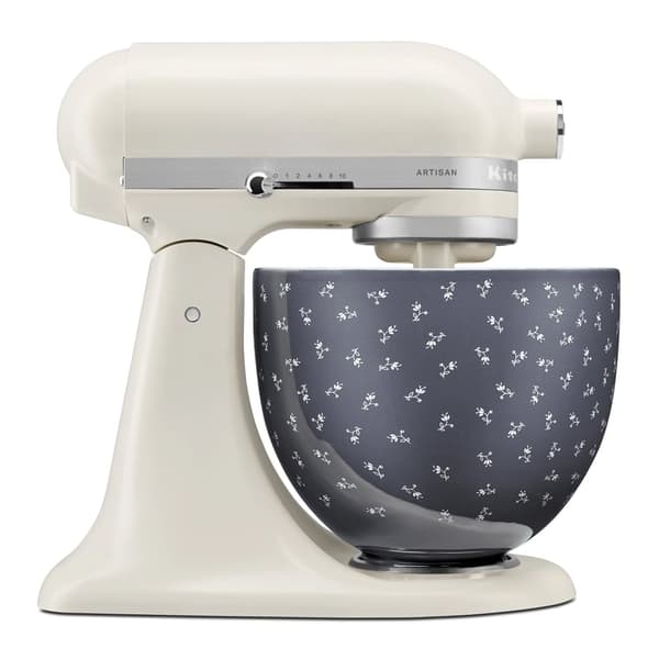 4,7L Unik Håndlavet Keramik Skål 5 KitchenAid Farve: Blå