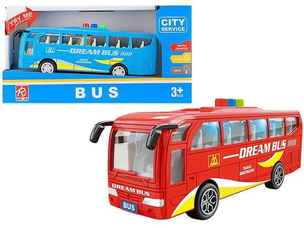 Motoriserad buss 1:32 ljus, ljud MIX
