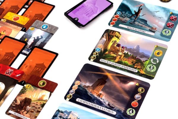 Rebel 7 Wonders Duel brætspil