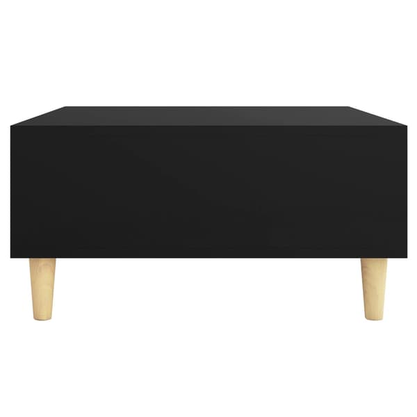 vidaXL sofabord, sort, 60x60x30 cm, træbaseret materiale