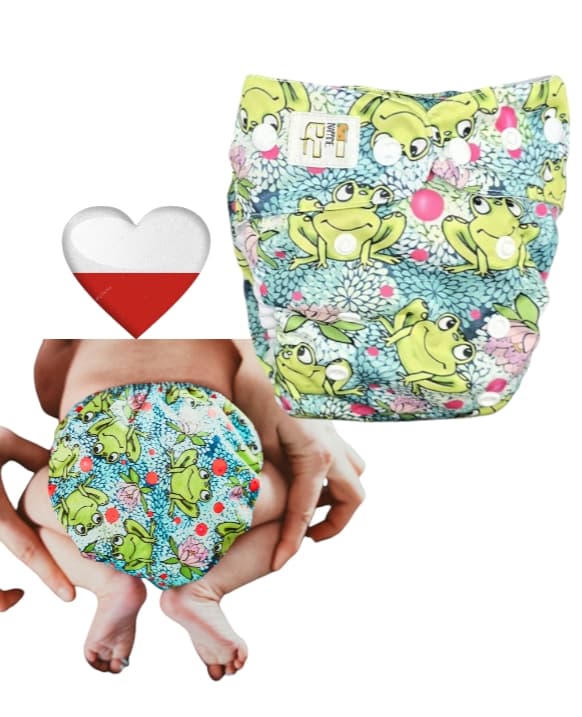 NappiMe MINI POCKET BAMBOO FROG kestovaipat
