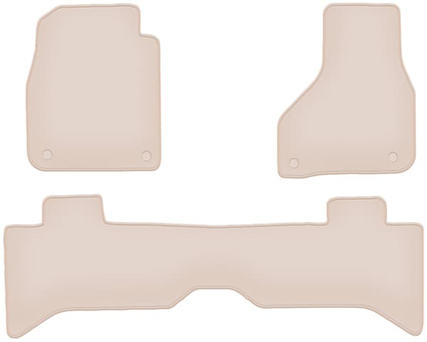 PREMIUM beige måtter til: Dodge RAM short DJ 2009-2019