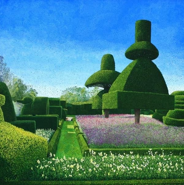 Levens Hall Topiary-kort med kuvert