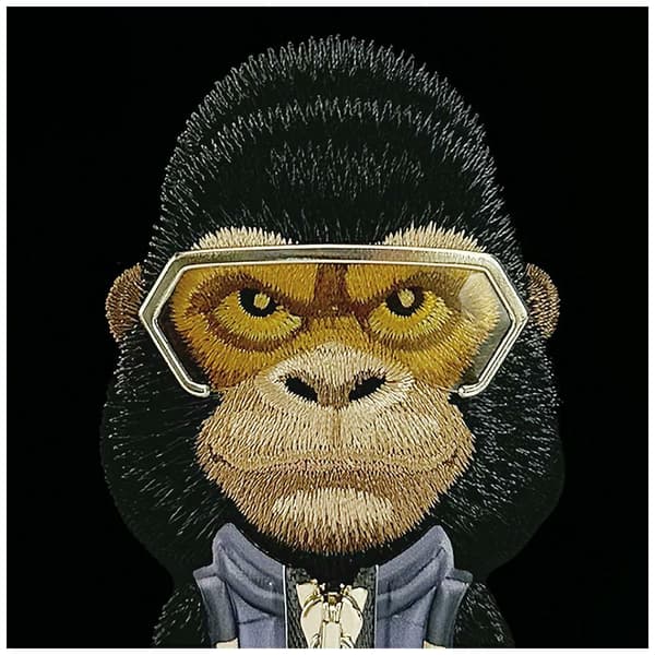 Nimmy Cool&Cute 2.0 Gorilla-cover til iPhone 17 Pro Max Sort